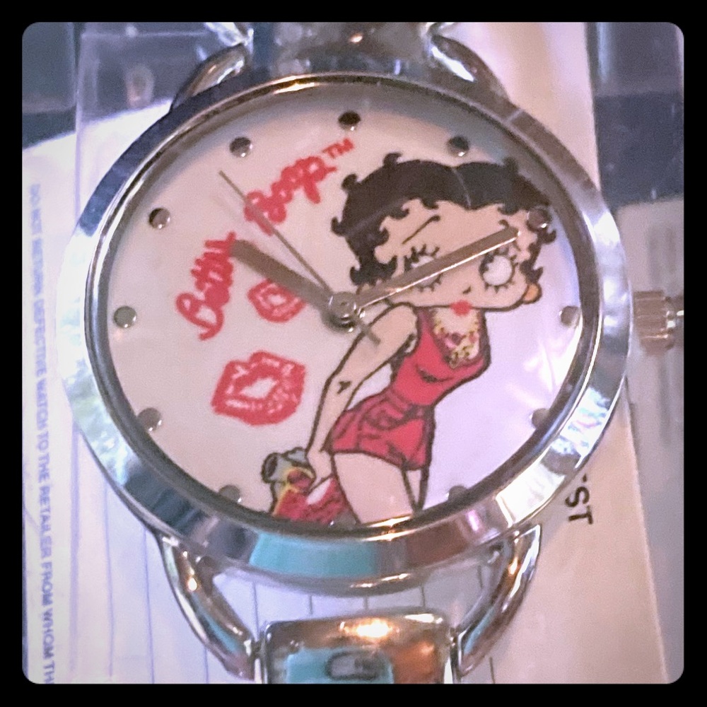 Betty Boop Collector’s Watch New in Display Case